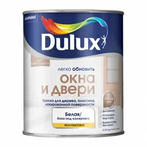 Dulux / Дулюкс Легко обновить Окна Двери краска полуматовая 