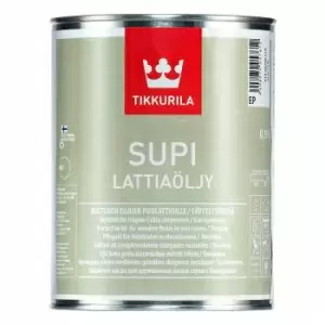 Tikkurila Supi Lattiaoly / Супи Латиаолью масло для пола в бане и влажных помещениях