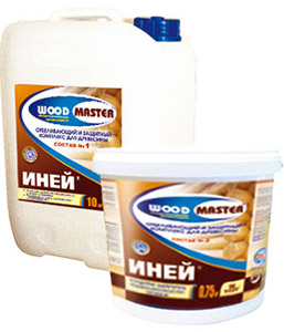 Wood Master Иней - Рогнеда. Отбеливающий и защитный антисептирующий комплекс для дерева