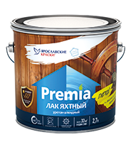 Ярославские Краски Premia лак яхтный, полуматовый