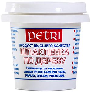 Petri / Петри шпаклевка по дереву
