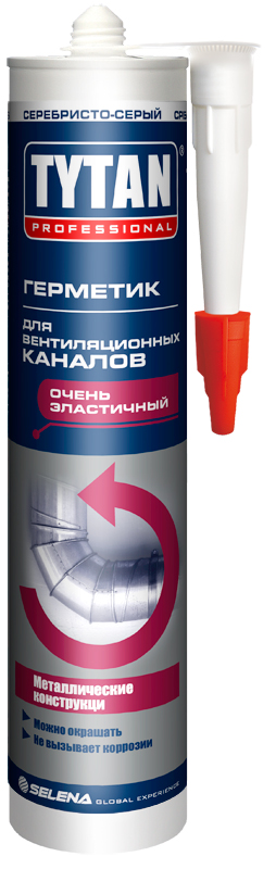 Tytan Professional / Титан герметик акриловый для вентиляционных каналов