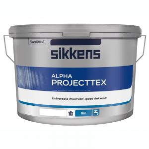 Sikkens Alpha Projecttex / Сиккенс глубоко матовая краска для стен и потолков