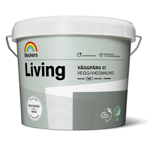 Beckers Living Vaggfarg 07 / Беккерс Ливинг Ваггфарг матовая краска для стен и потолков