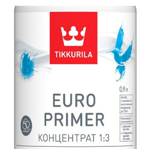 Tikkurila Euro Primer / Евро Праймер акриловый грунт-концентрат