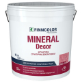 Finncolor Mineral Decor / Финколор Минерал Декор структурная декоративная штукатурка короед 2 мм