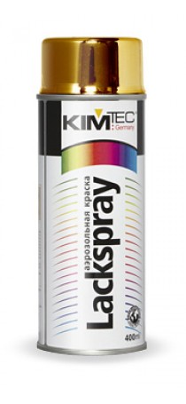 KIM TEC аэрозольная краска, металлик-серебро (400мл)