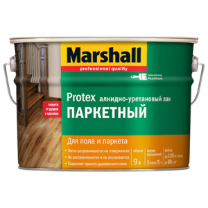 Marshall Protex Parke / Маршал Протекс Парке лак паркетный полуматовый   