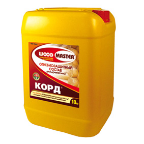 Wood Master Корд - Рогнеда. Огнебиозащитный состав для дерева с индикатором
