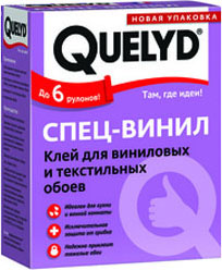 QUELYD СПЕЦ-ВИНИЛ клей для винил. обоев (0,3кг)