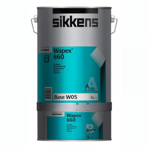 SIKKENS WAPEX 660 покрытие двухкомпонентное для пола и стен, полуматовое, база N00 (0,93л)