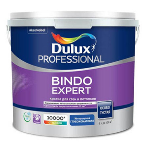 Глубоко-матовая краска для внутренних работ Dulux Professional Bindo Expert| Дюлакс Биндо Эксперт