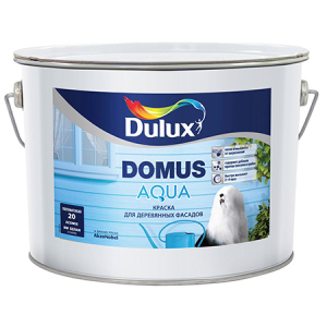 Dulux Domus Aqua | Дюлакс Домус Аква водно-дисперсионная краска для деревянных фасадов полуматовая   