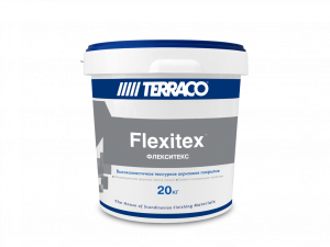 Terraco / Террако Флекситекс высокоэластичное акриловое покрытие для наружных и внутренних работ