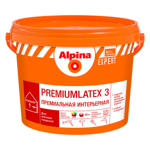 Alpina Expert Premiumlatex 3 / Альпина Эксперт Премиумлатекс 3 краска для стен и потолков