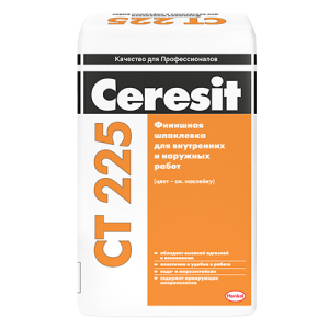 Ceresit CT 225 / Церезит шпаклевка универсальная финишная