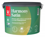 TIKKURILA HARMONY SATIN (JOKER) краска для стен и потолков акриловая, 1 класс, матовая база А (0,9л)