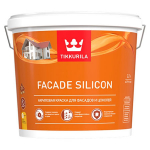 TIKKURILA FACADE SILICON краска силикон модифицированная для фасадов, глубокоматовая, база A (0,9л)