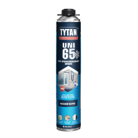 TYTAN PROFESSIONAL 65 UNI / ТИТАН ПРОФЕШИОНАЛ 65 УНИ пена профессиональная, зимняя (750мл)