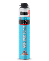 KUDO HOME 65 PROFF / КУДО ХОУМ 65 ПРОФ пена полиуретановая монтажная профессиональная всесезонная (1000мл)