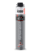 KUDO PROFF 65++ / КУДО ПРОФ 65++ пена полиуретановая монтажная профессиональная летняя (1000мл)