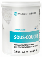 VINCENT DECOR SOUS COUCHE краска грунт (2,5л)