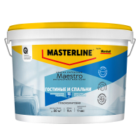 MASTERLINE (MARSHALL) MAESTRO / МАСТЕРЛАЙН МАЭСТРО ИНТЕРЬЕРНАЯ ФАНТАЗИЯ краска для стен и потолков глубокоматовая, база BW, 9л