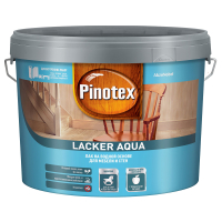 PINOTEX LACKER AQUA 70 / ПИНОТЕКС ЛАКЕР АКВА 70 лак на водной основе для мебели и стен, д/вн.работ, глянцевый 1л