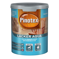 PINOTEX LACKER AQUA 70 / ПИНОТЕКС ЛАКЕР АКВА 70 лак на водной основе для мебели и стен, д/вн.работ, глянцевый 1л