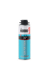 KUDO HOME 35 PROFF / КУДО ХОУМ 35 ПРОФ пена полиуретановая монтажная профессиональная всесезонная (650мл)