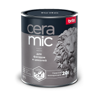 BRITE CERAMIC / БРАЙТ КЕРАМИК краска для фасадов и цоколей, матовая, база С (0,9л)