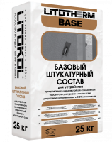 LITOKOL LITOTHERM BASE состав штукатурный базовый, по всем видам утеплителя (25кг)