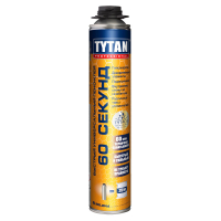 TYTAN PROFESSIONAL 60 SECONDS / ТИТАН ПРОФЕШИОНАЛ 60 СЕКУНД пено-клей строительный быстрого схватывания, профессиональный (750мл)