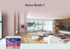 LUXIUM (DULUX) BINDO 7 / ЛЮКСИУМ БИНДО 7 ЭКСТРАПРОЧНАЯ краска для стен и потолков матовая, база BW, 1л