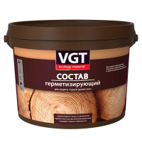 VGT состав герметизирующий для защиты торцов древесины (0.9кг)