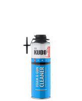 KUDO HOME FOAM&GUN CLEANER / КУДО ХОУМ ФОАМ И ГАН КЛИНЕР очиститель монтажной пены (650мл)