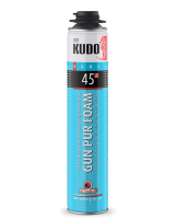 KUDO HOME 45 PROFF / КУДО ХОУМ 45 ПРОФ пена полиуретановая монтажная профессиональная всесезонная (1000мл)