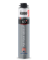 KUDO ABSOLUT PROFF 65 ALASKA / КУДО АБСОЛЮТ ПРОФ 65 АЛЯСКА пена полиуретановая монтажная профессиональная зимняя (1000мл)