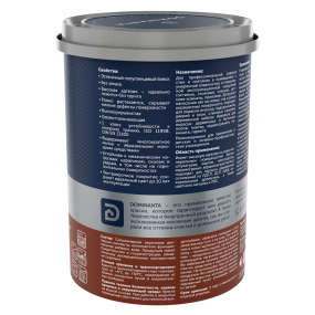 DOMINANTA SmartPaint SG краска интерьерная многофункциональная, суперстойкая, полуглянцевая, база BW, 0,9л