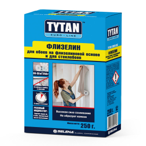 TYTAN EURO-LINE клей для флизелиновых обоев с розовым индикатором (250 г)