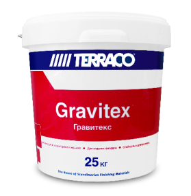 Terraco Gravitex Granule декоративная штукатурка камешковая (25 кг)