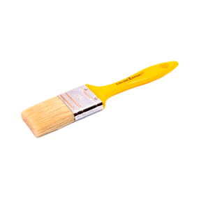 COLOR EXPERT кисть для лаков и эмалей,смешанная щетина, желтая пластиковая ручка шир. 4 см толщ. 1,3 см