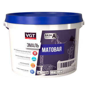 VGT ВД-АК-1179 ЭМАЛЬ АКРИЛОВАЯ МАТОВАЯ, универсальная, серая RAL 7001 (1кг)