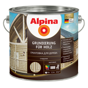 Alpina Grundierung für Holz / Альпина грунтовка для дерева
