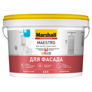 Marshall Maestro / Маршал Маэстро Фасадная акриловая краска