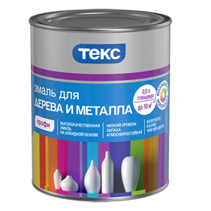 Текс Профи эмаль для дерева и металла универсальная глянцевая