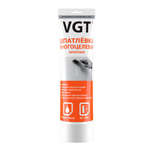 VGT / ВГТ шпатлевка многоцелевая для наружных и внутренних работ
