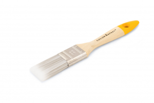 COLOR EXPERT 81189902 кисть для акр. лаков и лазурей, синтетическая щетина, деревянная ручка (100мм)