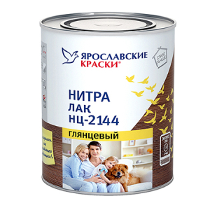 ЯРОСЛАВСКИЕ КРАСКИ НЦ-2144 нитралак по дереву, для внутренних работ, глянцевый, высоковязкий (45кг)