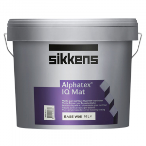 Sikkens Alphatex IQ Mat / Сиккенс Альфатекс Ай Кью матовая краска для внутренних и наружных работ